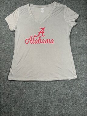 Concepts Sport Alabama V-Neck T-Shirt Size Large